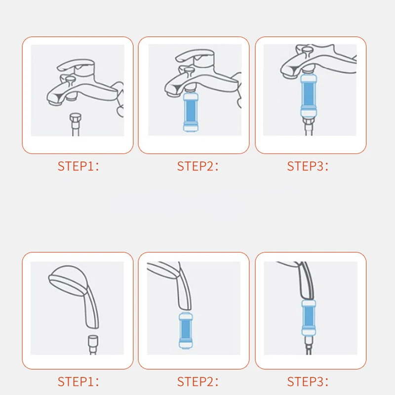 Фильтр для душа в ванной комнате с ароматом фруктов, очиститель воды для ванны, удаление хлора, смягчитель, ароматерапия, витаминизированная головка.