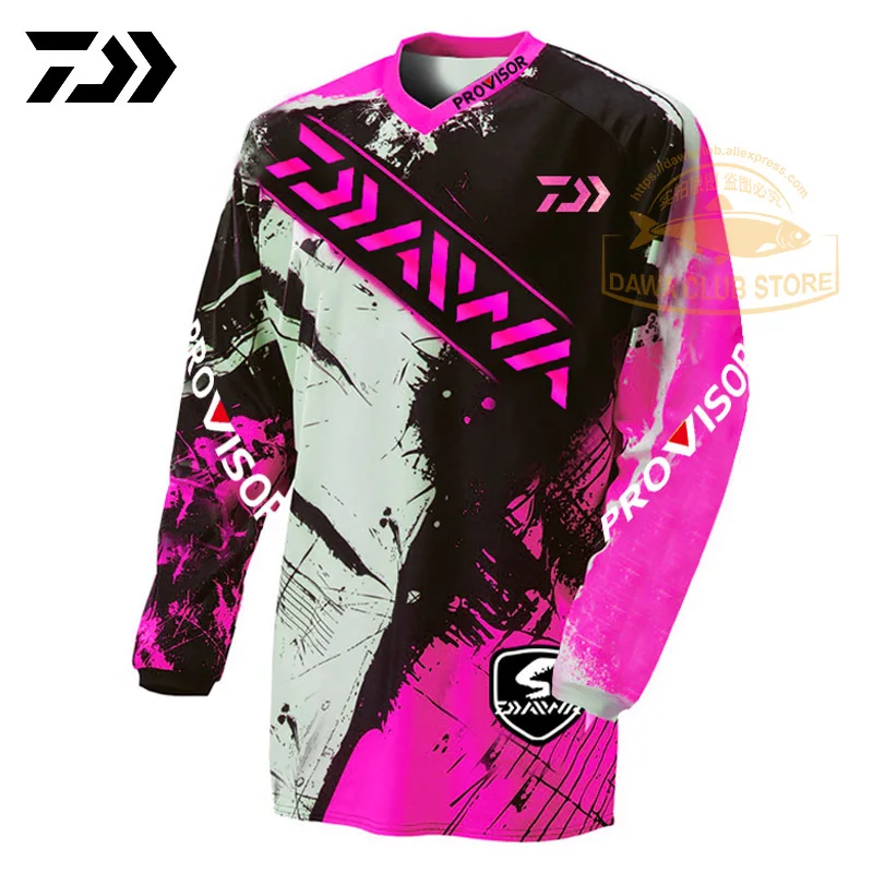 

2020 Summer Fishing Jersey Sunscreen Quick Dry Fishing Clothing Long Sleeve Autumn Fishing Cycling Shirt Breathable Sportswear