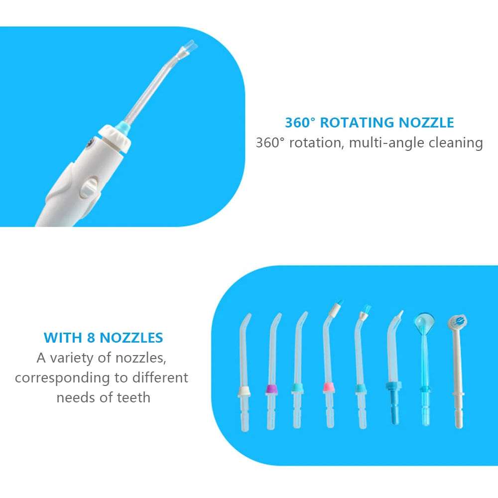 Портативный ирригатор полости рта очиститель зубов палочки Спа Уход за зубами