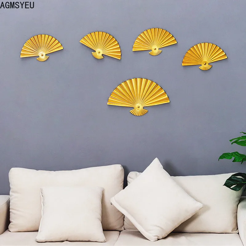 

Современное минималистичное креативное металлическое настенное украшение AGMSYEU, подвеска для компании, гостиной, фона для телевизора, украш...