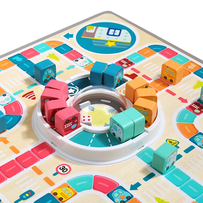 

Flight Chess Board Game Early Education Toy Jump Checkers Parent-Child Toys Interesting Interactive Chess Party Game Gifts