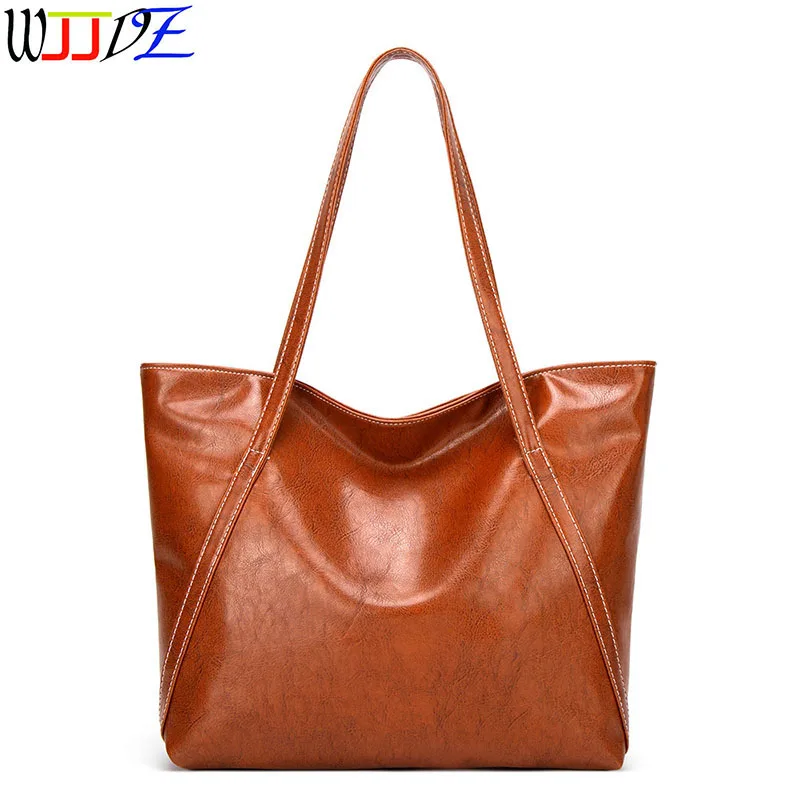 

Женская кожаная сумка, сумки-мессенджеры, большая сумка-тоут, наклонная сумка на плечо, женские сумки из мягкой кожи, вместительная сумка wjjdz