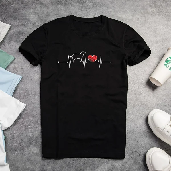 

Labrador Retriever Heartbeat Tee, T-Shirt, Shirt