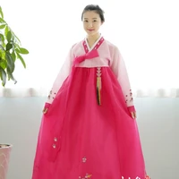 high quality folk dance costumes fashion dance performance costumes womens birthday dress traditional festival womens hanbok