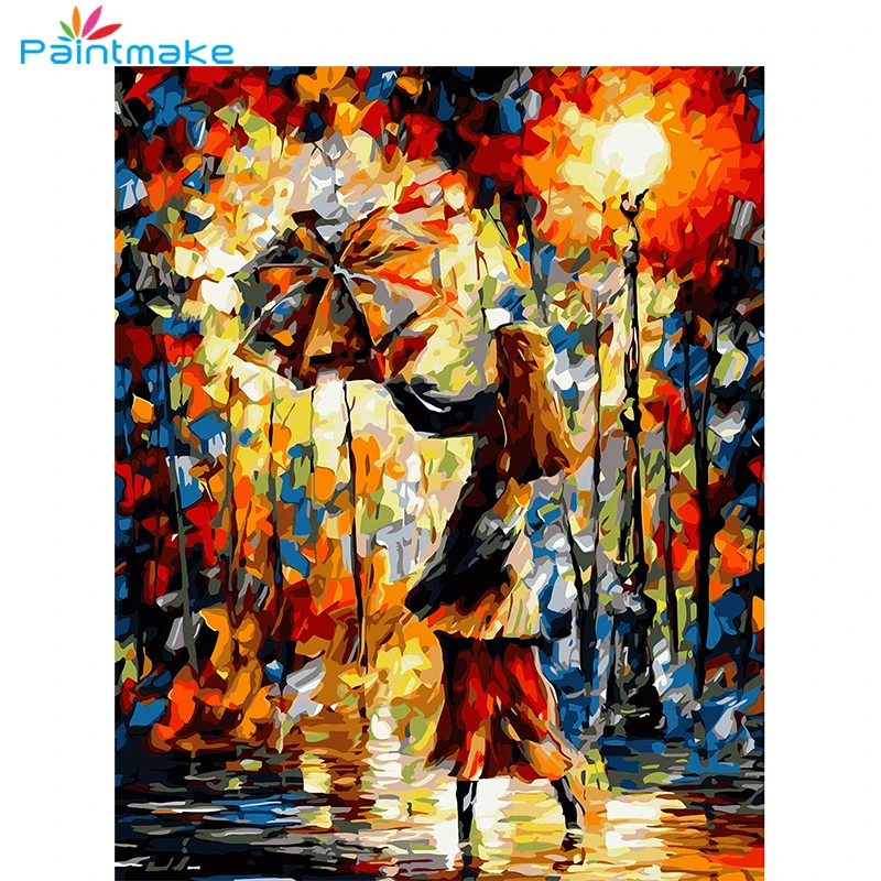Картина для создания пейзажа по номерам сделай сам Женская масляная краска