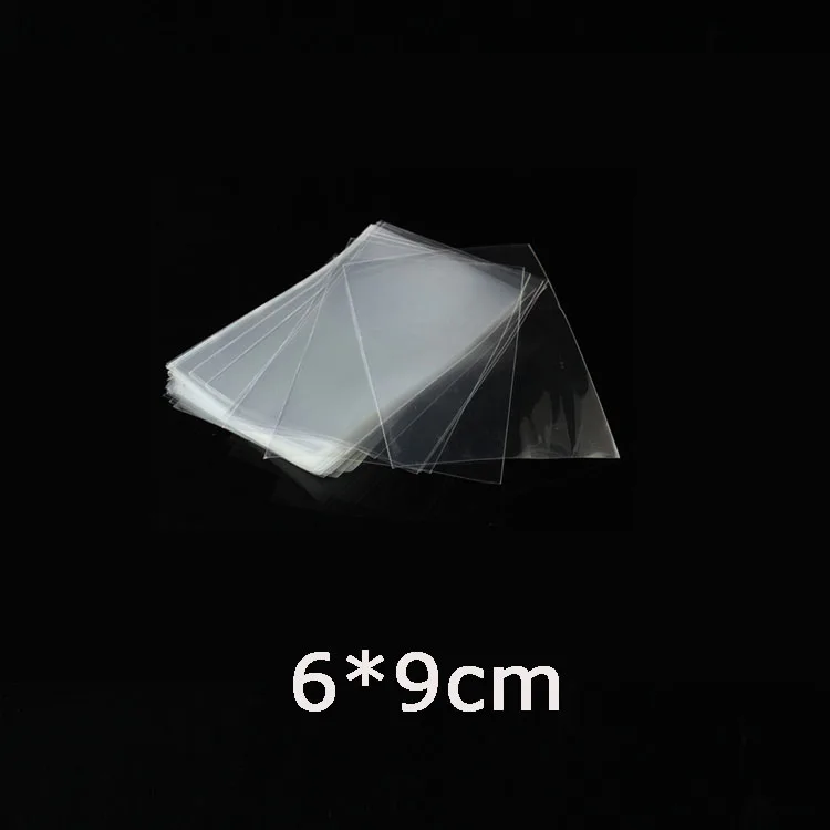6x9cm 100 шт Чистый прозрачный пластик сумки для конфет леденец печенье Упаковка конфет мешок еды сувенир для свадебной вечеринки полипропиленовый подарочный пакет - Цвет: 6x9cm