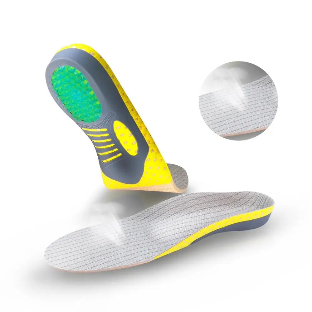 Ортопедические стельки для мужчин с поддержкой свода стопы инертные Для