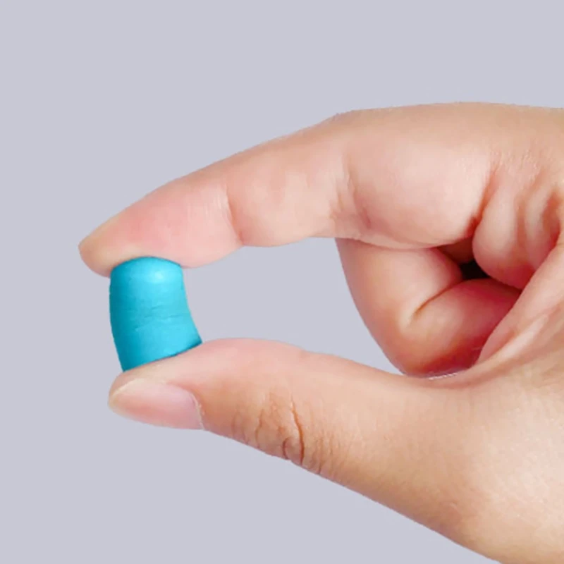

1set Travel Sleep Noise Prevention Earplugs Noise Reduction For Travel Sleeping Soft Tapered Foam Ear Plugs