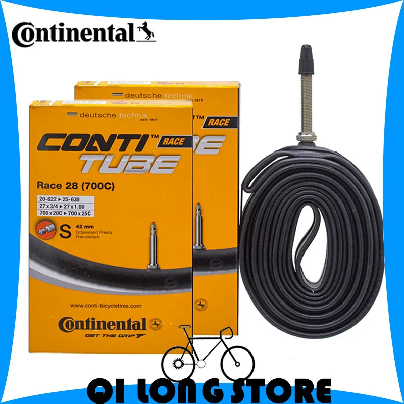 

Two pairs Continental Road bike inner tube 28 inch 700*20/23/25C 27*3/4 27*7/8 27*1.00 Fixed gear bicycle inner mouth 60/80mm
