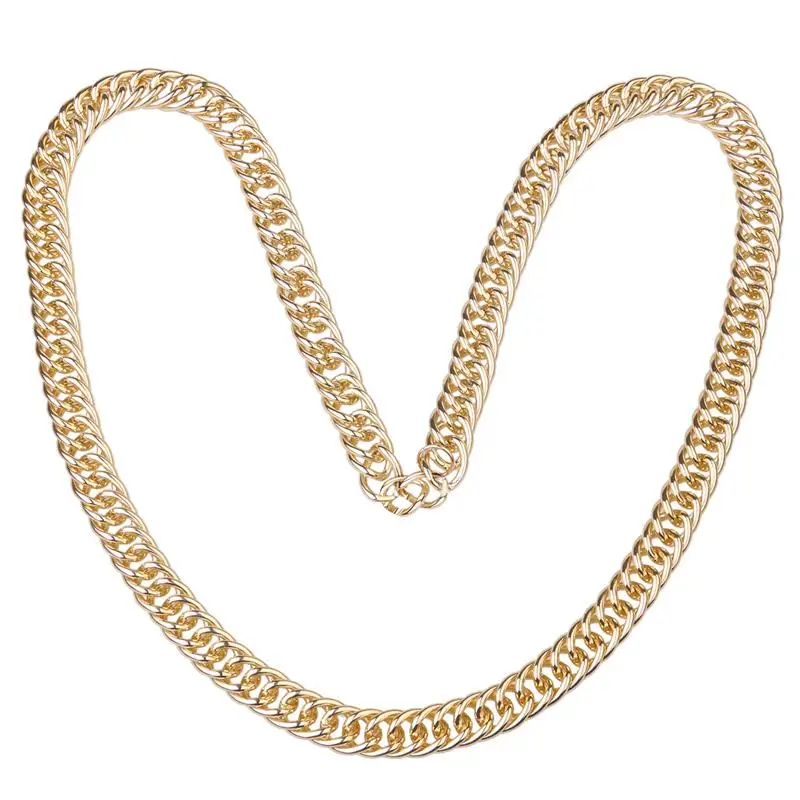 Детская одежда на рост 80 95 см стильная в стиле хип хоп Цепочки и ожерелья 1 5 ширину