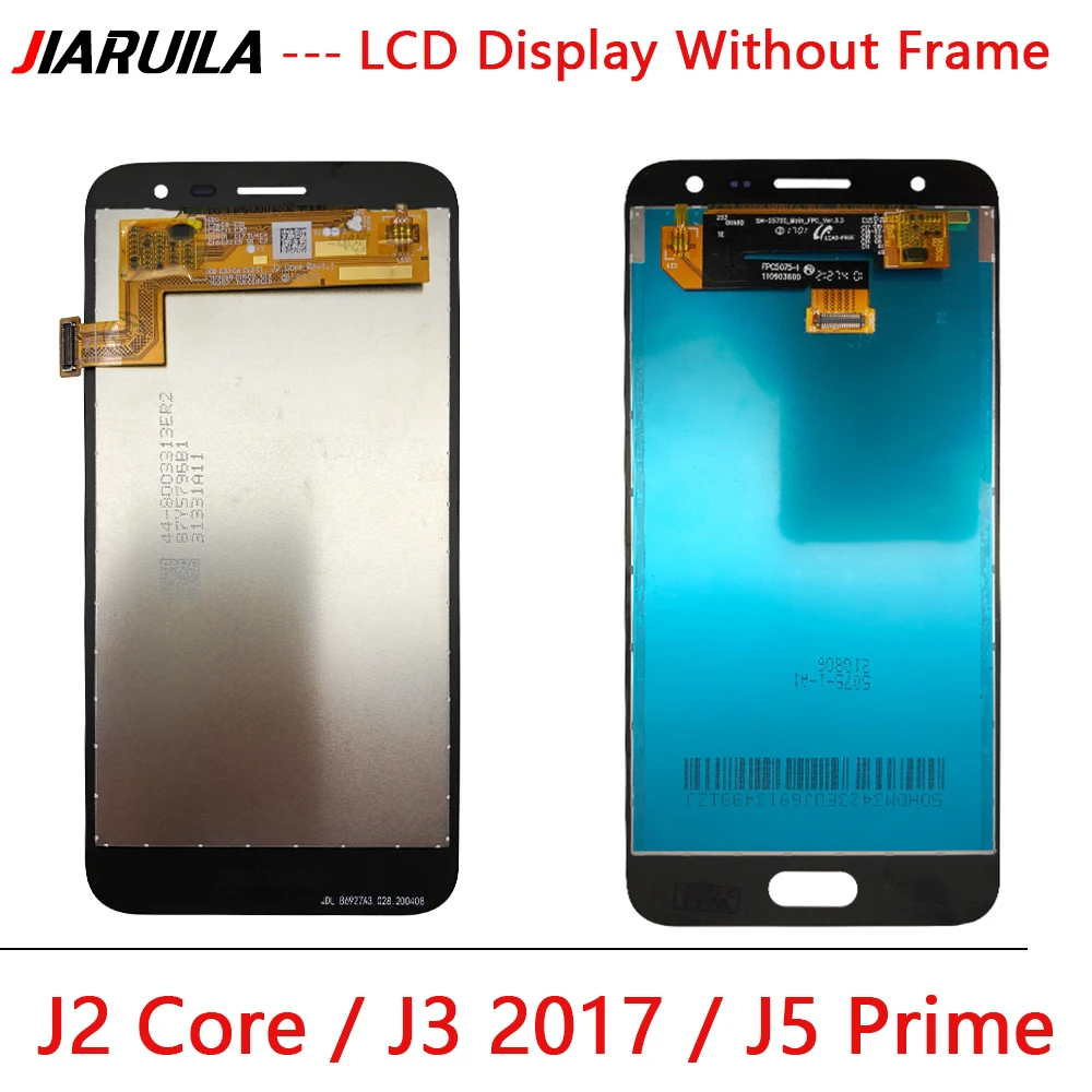 

New For Samsung J5 Prime J2 Core J260 J3 2017 J330 J330F J3 Pro LCD Display & Touch Screen Digitizer Assembly Repair Parts