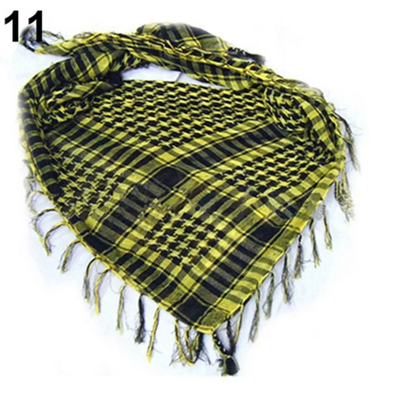 2020 Unisex Lightweight Plaid Tassel Arab Desert Shemagh KeffIyeh Scarf Wrap Pashmina Super soft and light weight Christmas Gift |