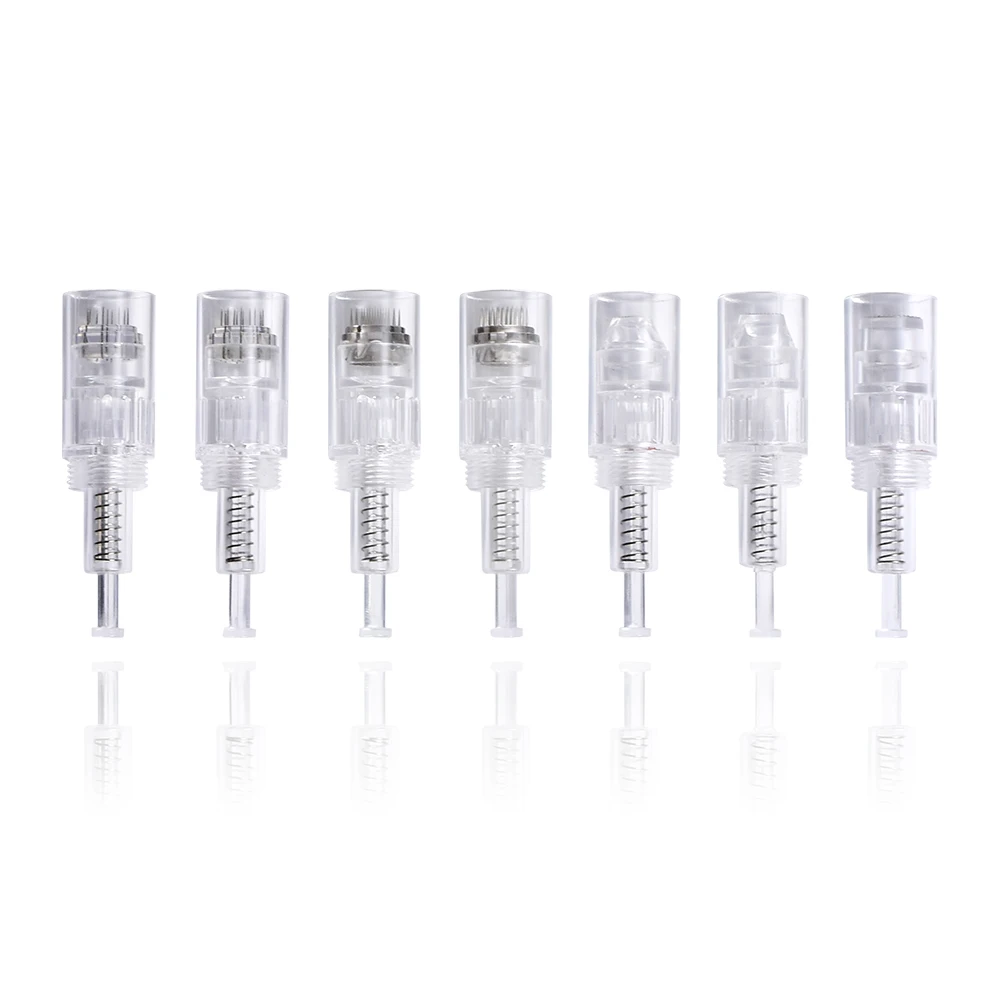 10 шт. Сменные винтовые картриджи микроиглы 9 pin / 12 36 /42pin Micro Nano иглы Иглы для