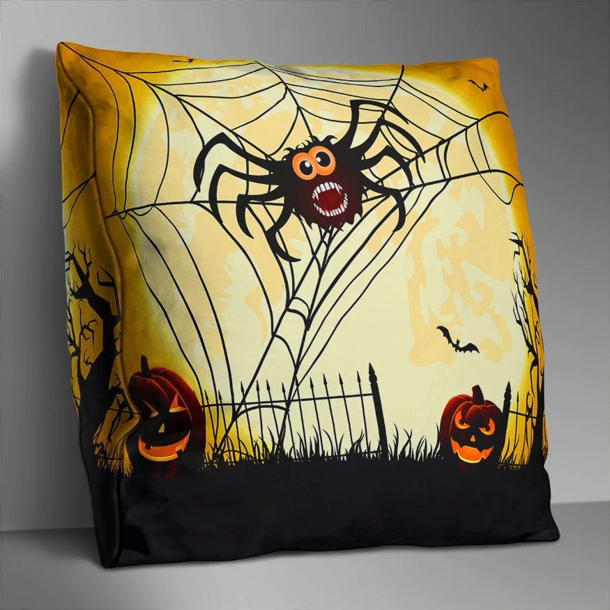 

Двусторонний чехол для дивана, 45x45 см, из чехол для подушки с принтом полиэстера