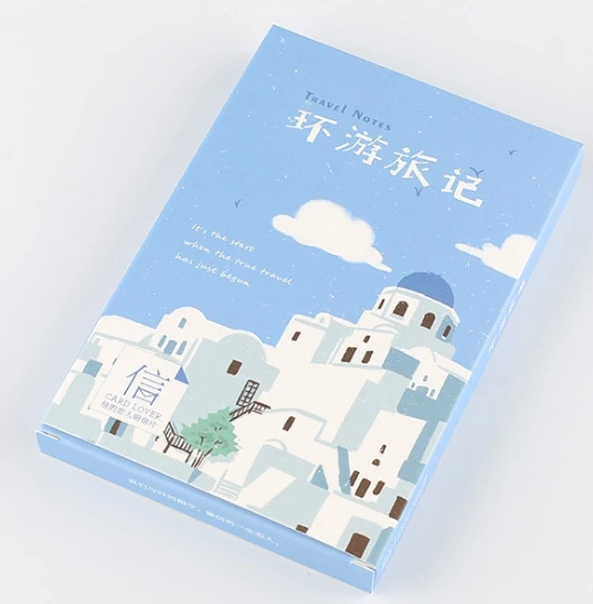 143 мм x 93 мировая бумажная открытка (1 упаковка = 30 штук)|Бумага для писем| |