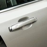 for volvo xc60 xc90 s90 2018 2019 abs chrome car out door handle sticker cover trim car styling accessories 4pcs