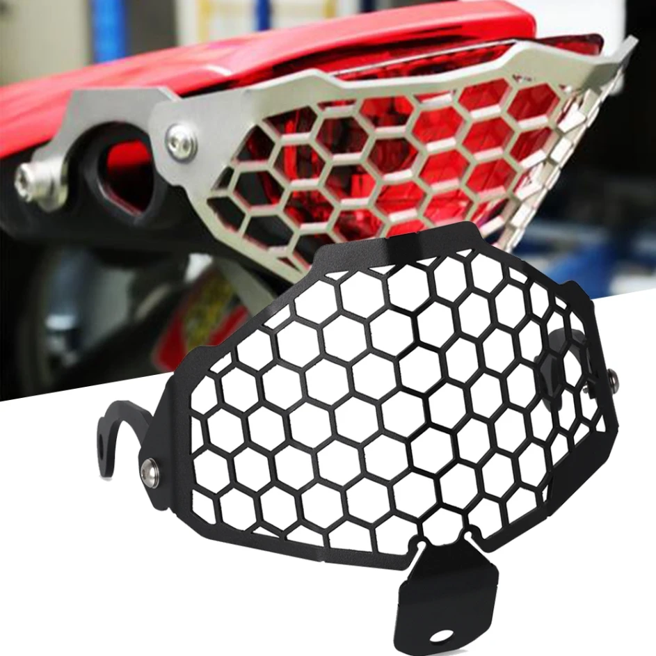 

Алюминиевый защитный чехол для мотоциклетного заднего фонаря, защитная крышка для гриля, аксессуары для HONDA CRF300L 2021 2022 CRF 300L RALLY 2021-2022 CRF