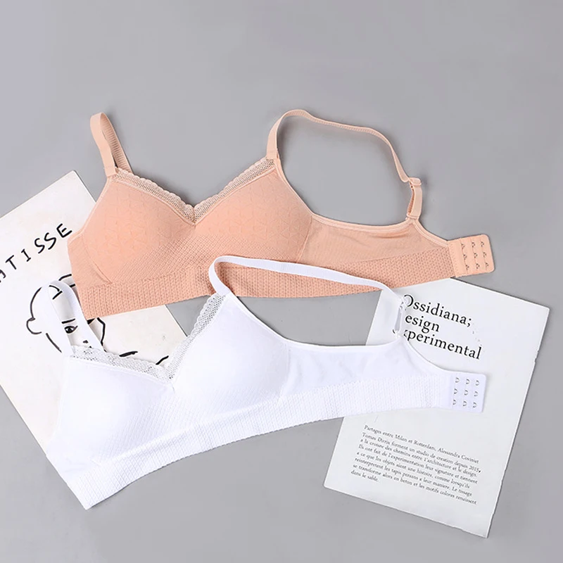 

Sexy Lace Edge Ladies Tube Top Soft Gathering Ladies Underwear Breathable Ladies Underwear Without Steel Rings