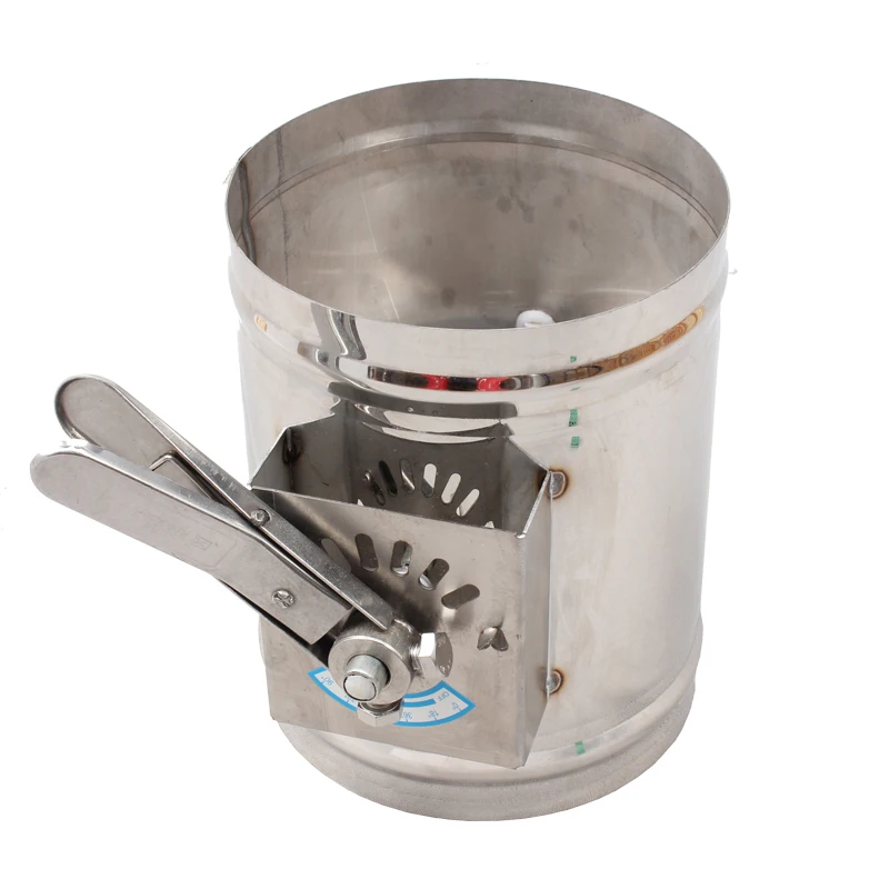 Ручной демпфер из нержавеющей стали пятискоростной регулирующий клапан