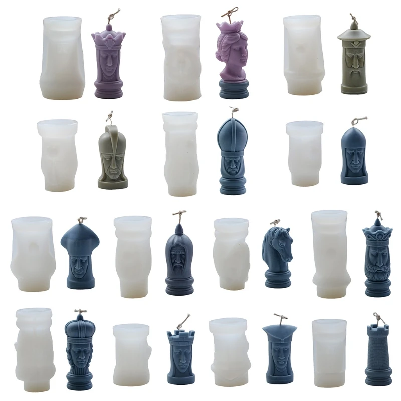 

3D Roman Silicone Mold for Candle Making Resin Molds Handmade Soap Clay Mould DIY Cake Chocolate Decorating