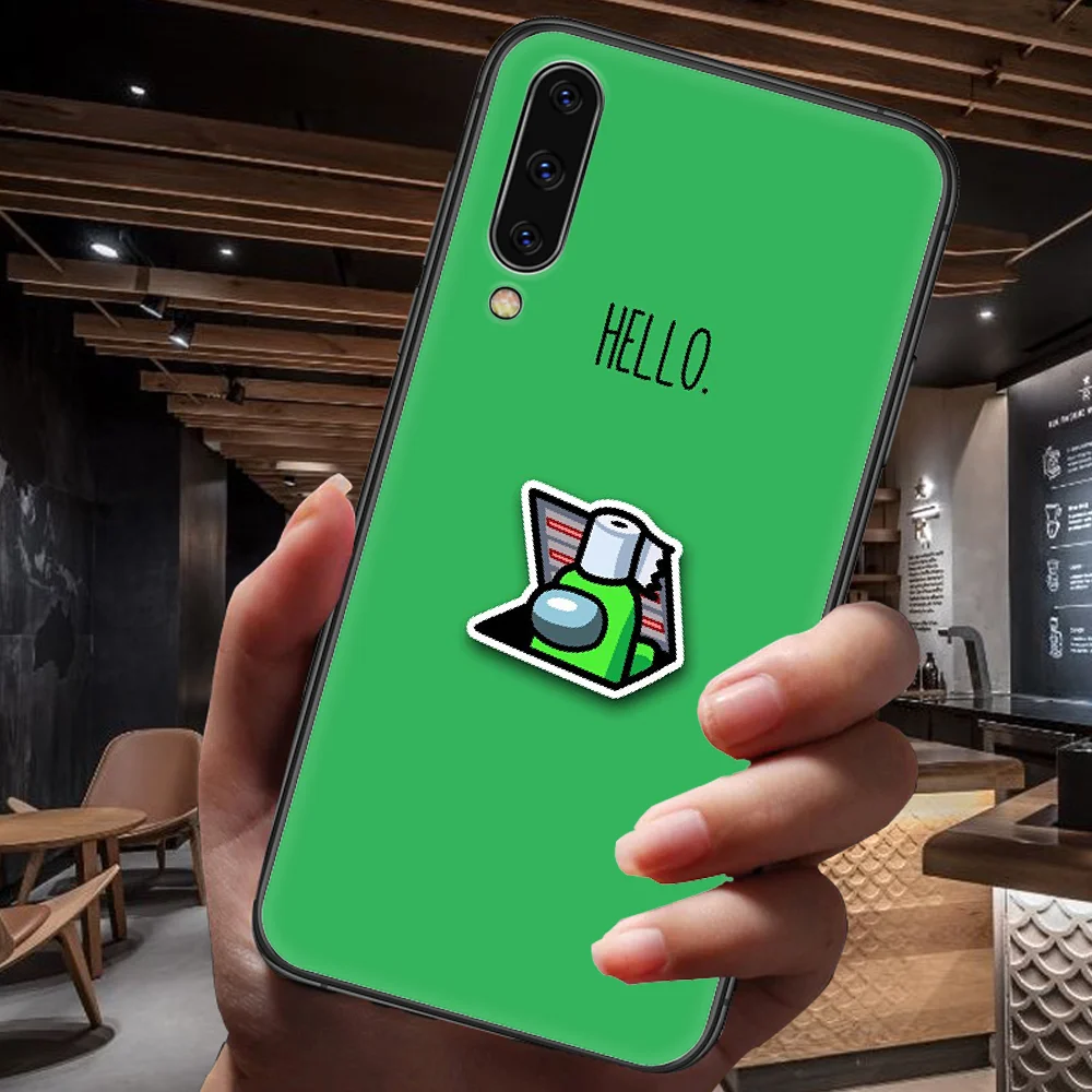 

Among Us Game Phone Case For Samsung Galaxy A 3 5 7 8 10 20 20E 21S 30 30S 40 50 51 70 71 black Bumper Painting Cell Trend Etui