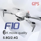 F10 Дрон 6K HD Двойная камера с GPS 5,8G WIFI широкоугольная FPV передача в реальном времени радиоуправляемая дистанция 2 км профессиональная фотокамера