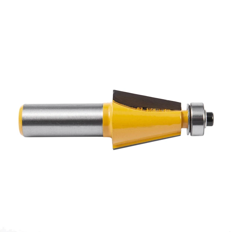 

1pc 1/2 Inch Shank 11.25 Degree Chamfer & Bevel Edging Router Bit Woodworking Cutter Woodworking Bits