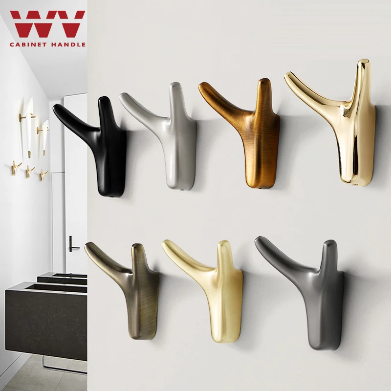 Настенный крючок для одежды халата в спальню пальто гостиную полотенец