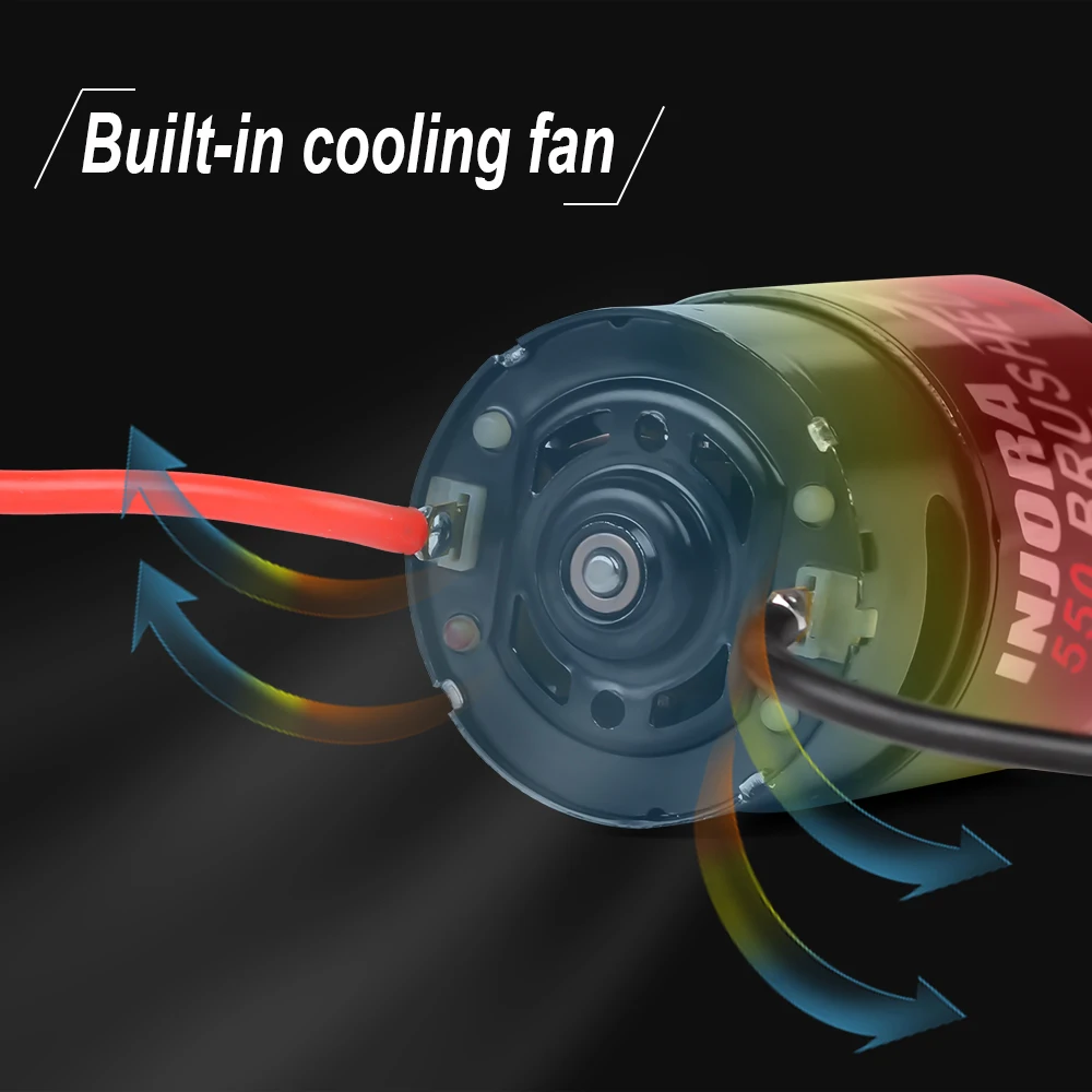 injora 550 матовый двигатель 12t 21t 29t 35t для 110 r