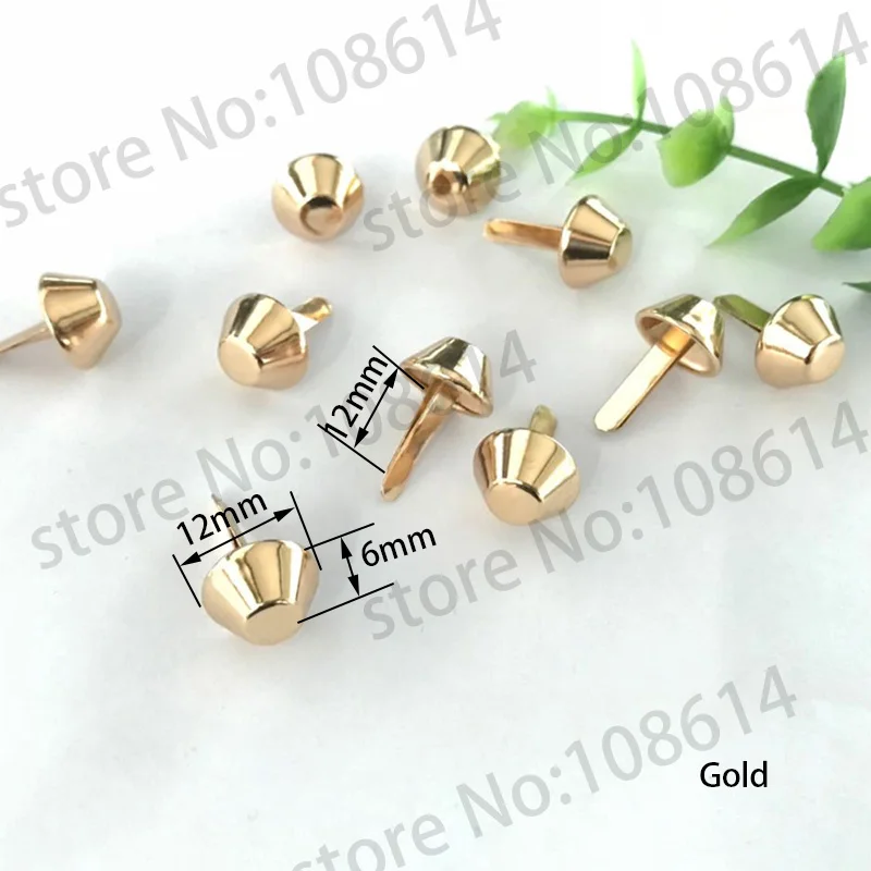 10 шт. 12 мм шпильки с 4 зажимами для одежды заклепки на одежду кожи гвоздики шипы в