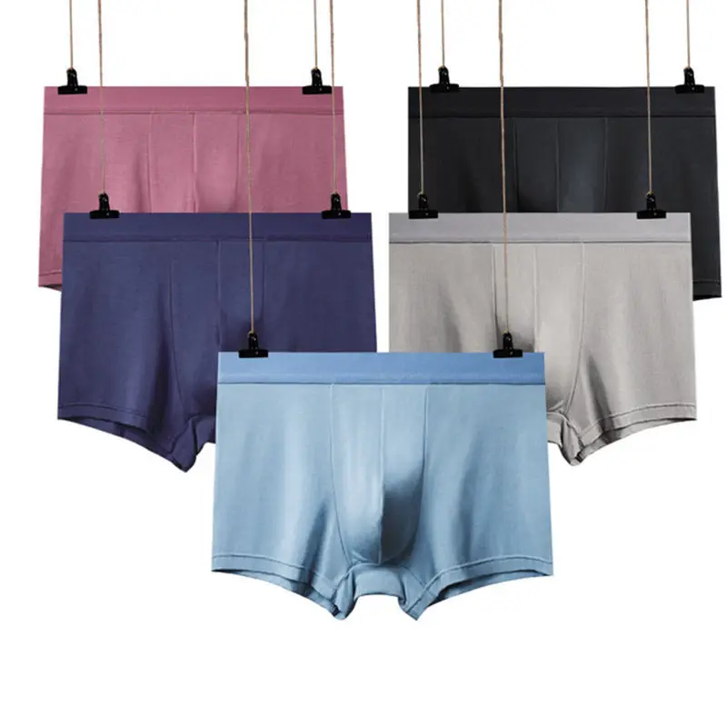 Мужские трусы боксеры с выпуклым карманом 5 цветов|Мужские боксеры| |