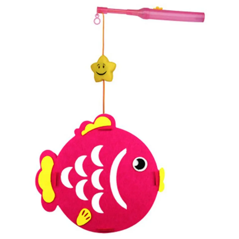

Portable Lantern Kit DIY Portable Lantern For Mid-Autumn Festival Music Lantern For Children Handmade DIY Cartoon Decoration