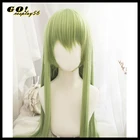 FGO Fate Grand Order Enkidu парик зеленый 90 см длинный прямой косплей синтетические волосы для взрослых Enkidu парик