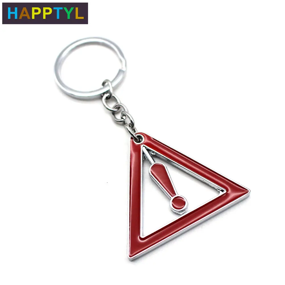 HAPPTYL 1 шт. модный предупреждающий символ автомобильный металлический логотип