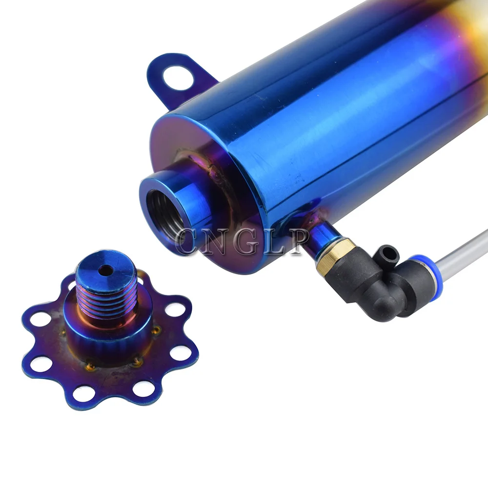 Универсальный Радиатор Охлаждение охлаждающей жидкости сгоревший синий