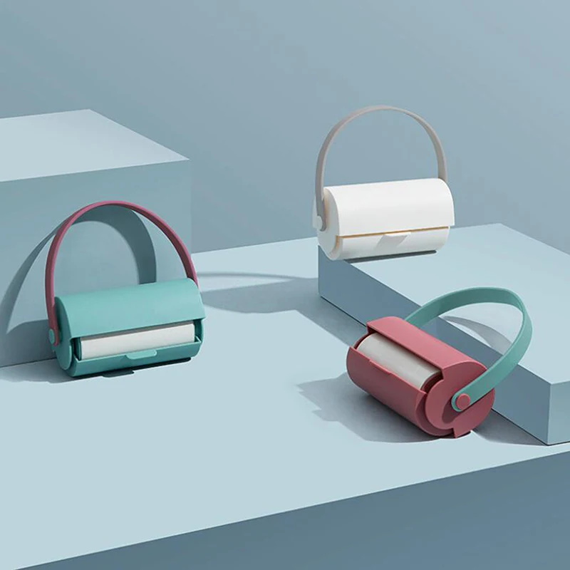 Липкие ролики для удаления ворса многоразовые домашние чистящие аксессуары