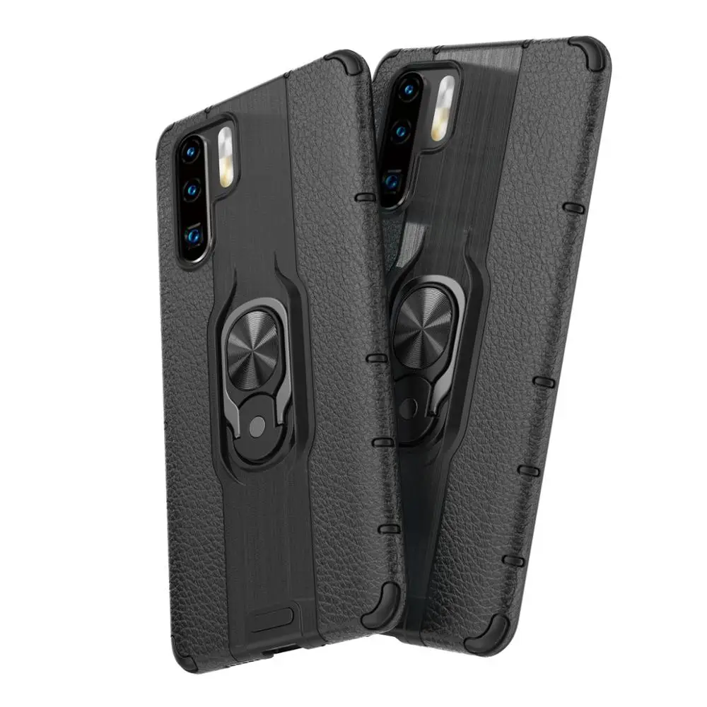 Автомобильный Магнитный чехол-накладка из ТПУ для Huawei Honor P30 Lite Nova 4 4e Mate 20 X Pro