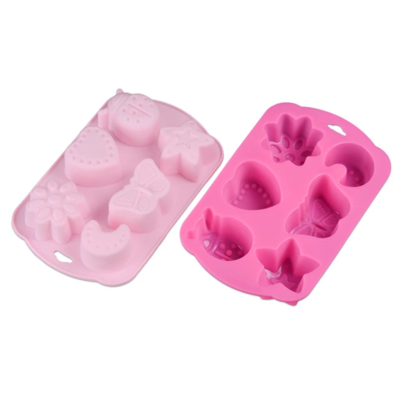 3D насекомые силиконовая форма для шоколада Сделай Сам бабочка Луна Звезда