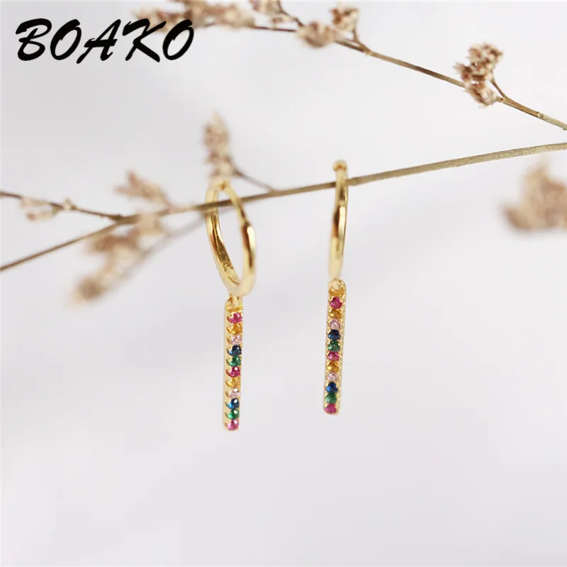 Женские серьги из серебра 925 пробы с фианитами | Украшения и аксессуары