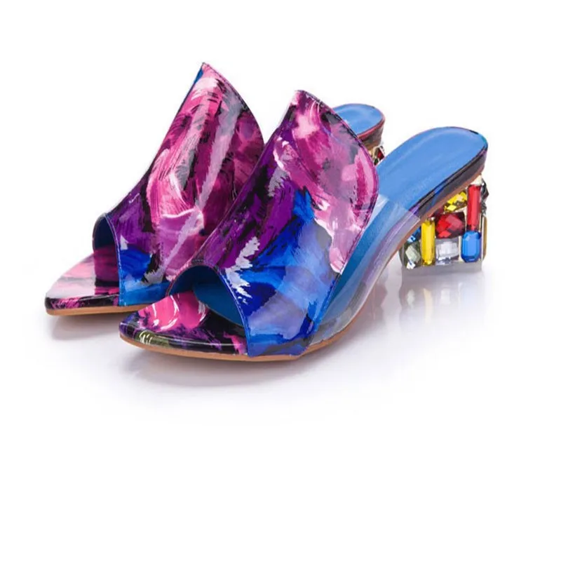 

Woman Sandals Shoes Slippers 2020 Summer Style Wedges Pumps High Heels Slip on Fashion Gladiator Shoes Women Pumps