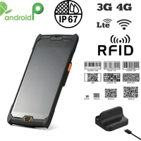 IP67 PDA  Android 9.0 Handheld Terminal Barcode Scanner 1D & 2D QR Portable Data Collector Device With WIFI 4G RFID PDA