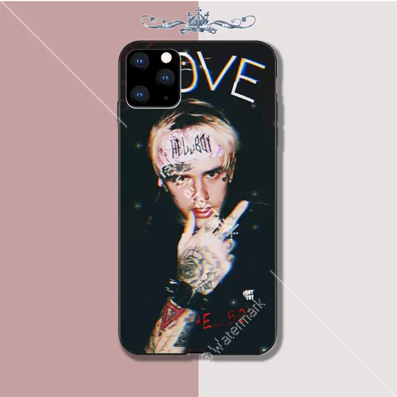 YNDFCNB Lil Peep Роскошный чехол для телефона Iphone 5s Se 2020 6 6s 7 8 Plus X Xs Max Xr 11 Pro мягкий
