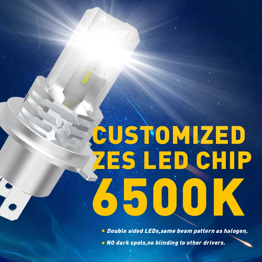 Лампа для автомобильных фар H4 Led H11 9003 H8 HB3 9005 9006 HB4 H9 Hyundai Accent Tucson Santa Fe Kia Rio Soul Spectra Mazda