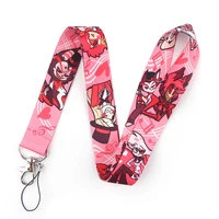 yl303 anime demon lanyard keychain id card badge holders mobile phone rope key lanyard neck straps key rings accessories gifts