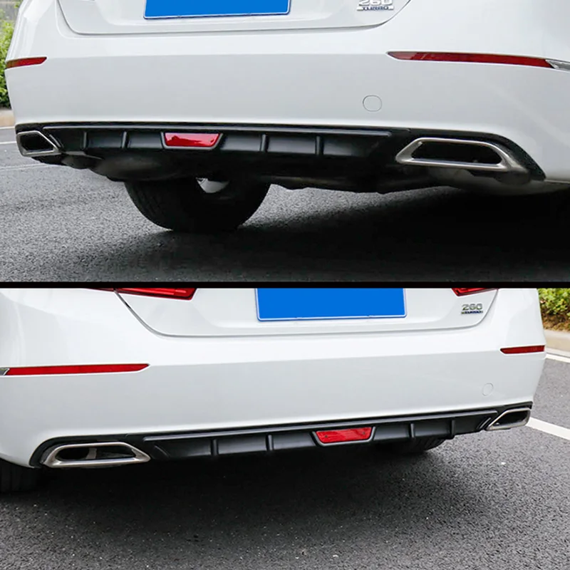 Акулий плавник крыло губа диффузор задний бампер Шасси 1 шт. подходит для Honda 10 Accord