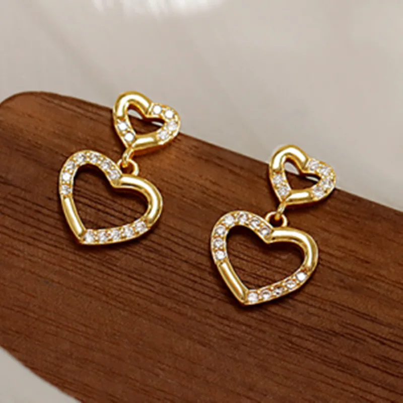 Korean Earings Fashion Jewelry Love Statement Earrings For Women Stud Earrings Oorbellen Pendientes Wholesale