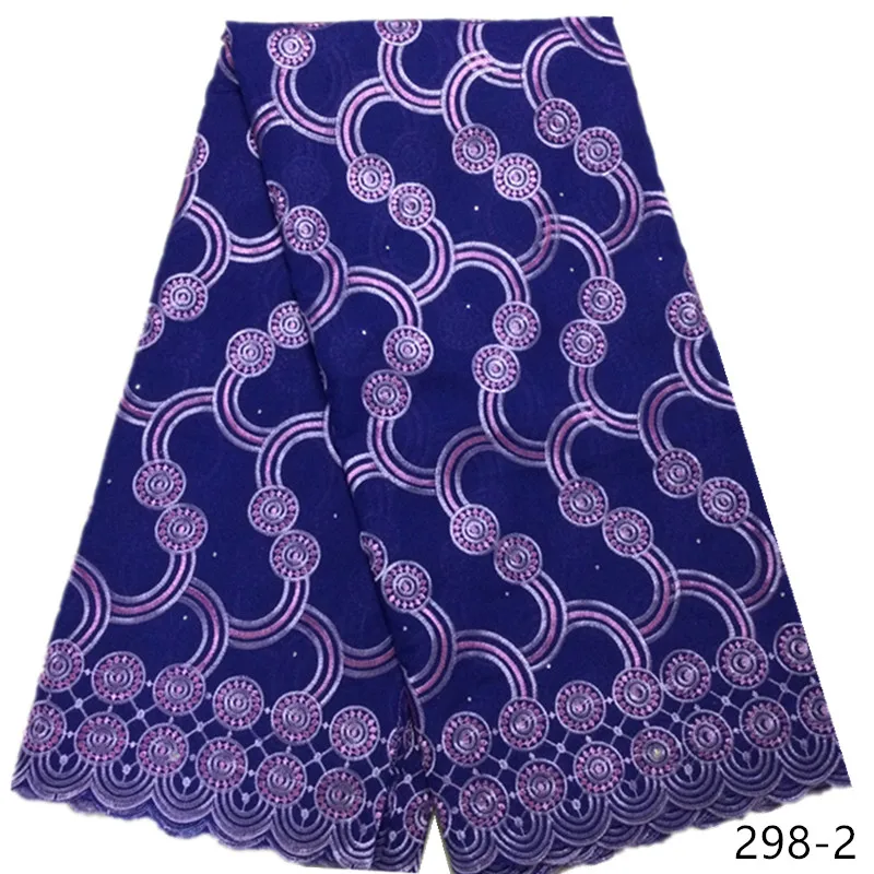 

Новейшая швейцарская вуаль кружева АФРИКАНСКАЯ кружевная ткань 2021 Высокое качество африканская 100% Хлопчатобумажная Ткань 5 ярдов швейцарс...