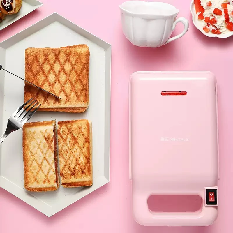 spesifikasi 220V Listrik Wafel Pembuat Sandwich Gelembung Telur Kue Oven Dapur Sarapan Alat Peralatan Masak Alat Aksesoris