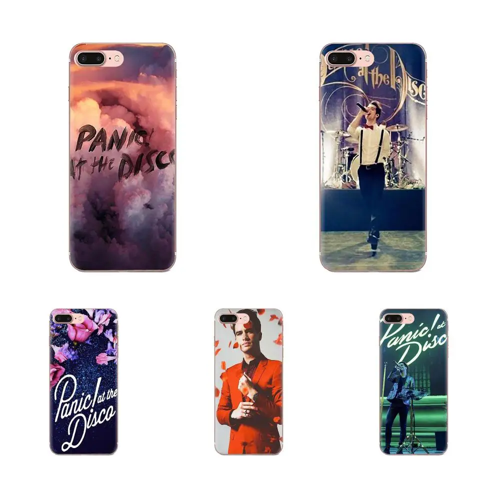 Прозрачный чехол из материала tpu сумка Паника! На дискотеке для Apple iPhone 4 4s 5 5C 5S SE 6 6S