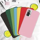 Чехол для Xiaomi Redmi Note 10 Pro, чехол для Redmi Note 10 Pro, чехлы, ТПУ мягкий чехол карамельного цвета для Redmi Note 10 S Poco X3 M3 F3, чехлы